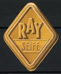 Reklamemarke Ray Seife, Diamantform