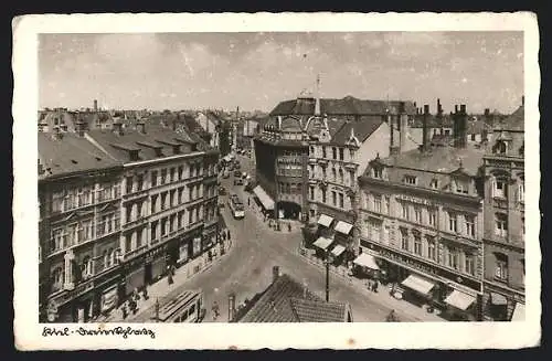 AK Kiel, Strassenpartie am Dreiecksplatz