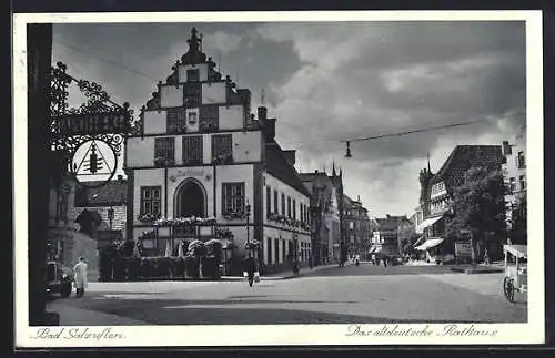 AK Bad Salzuflen, Das altdeutsche Rathaus