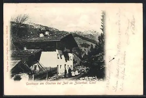 AK Zell im Zillerthal, Gasthaus am Ötschen