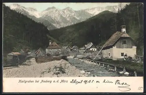 AK Neuberg a. d. Mürz, Karlgraben