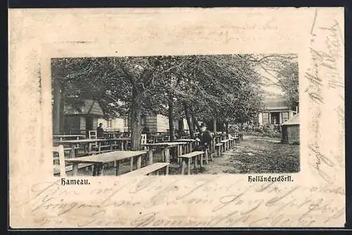 AK Hameau, Gasthaus Holländerdörfl