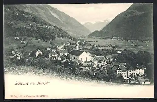 AK Schruns, Blick vom Montjola