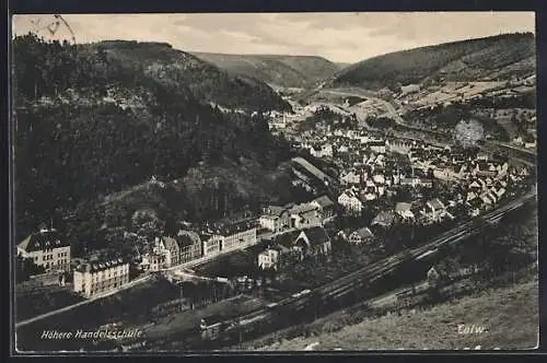 AK Calw, Panorama mit Höhere Handelsschule