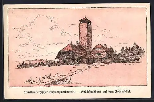 AK Fohrenbühl, Gedächtnishaus auf dem Fohrenbühl