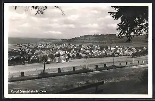 AK Stammheim / Calw, Ortsansicht vom Berg