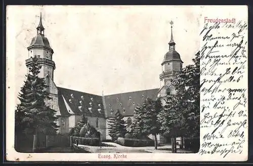 AK Freudenstadt, Evengelische Kirche