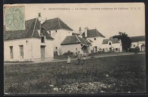 AK Montfermeil, La Ferme, Anciens communs du Château C.L.C