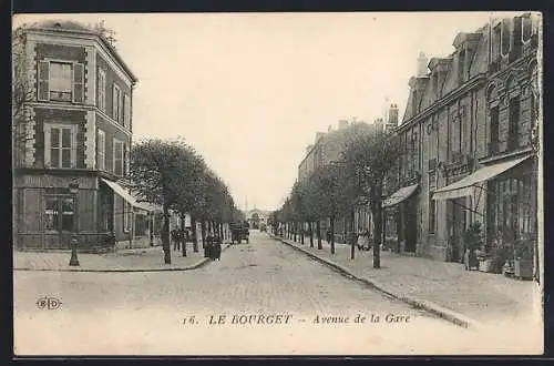 AK Le Bourget, Avenue de la Gare