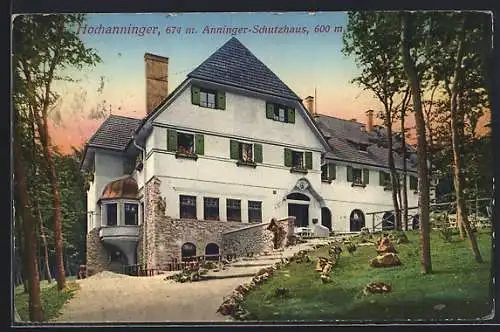 AK Anninger-Schutzhaus, Berghütte am Hochanninger