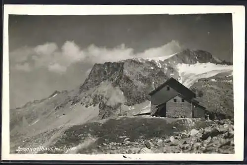 AK Spannagelhaus mit Bergen