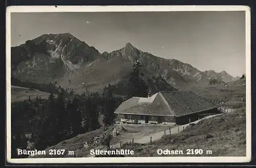 AK Bürglen / Riggisberg, Stierenhütte Ochsen