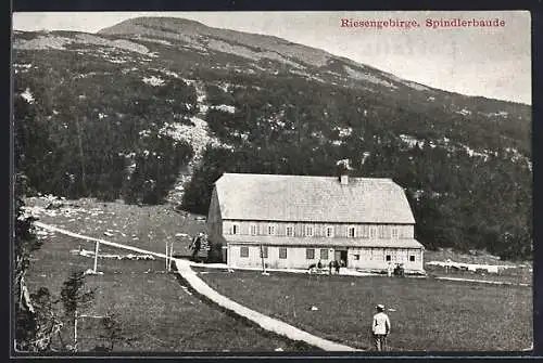 AK Spindlerbaude, Berghütte im Riesengebirge