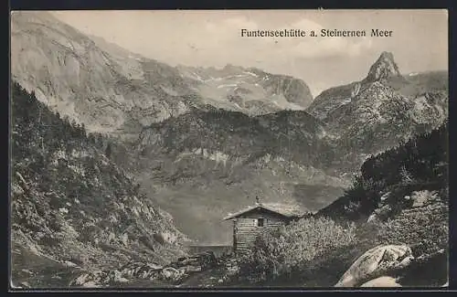 AK Funtenseehütte, Berghütte am Steineren Meer