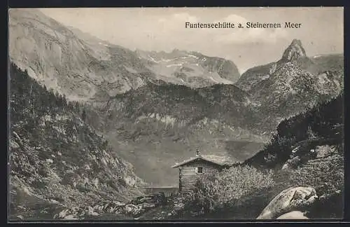 AK Funtenseehütte, Berghütte a. Steinernen Meer