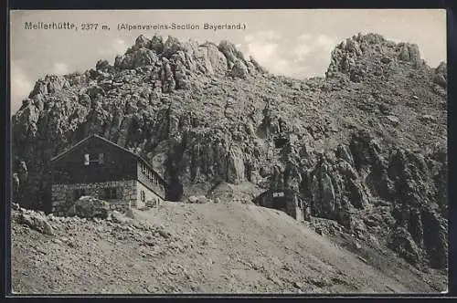 AK Meilerhütte an der Dreitorspitze