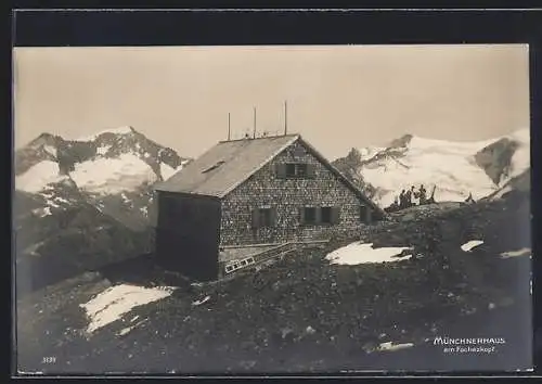 AK Münchnerhaus, Berghütte am Fochezkopf