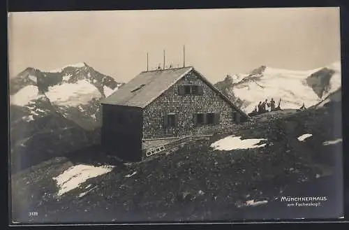 AK Münchnerhaus, Berghütte am Fochezkopf