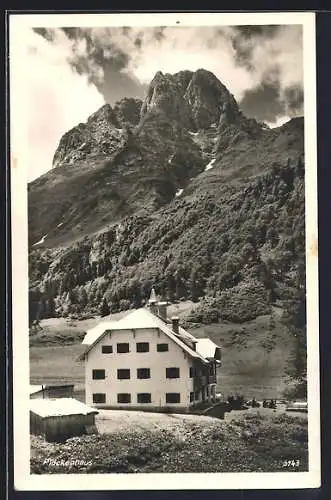 AK Plöckenhaus /Mauthen, Bergpanorama im Sonnenschein