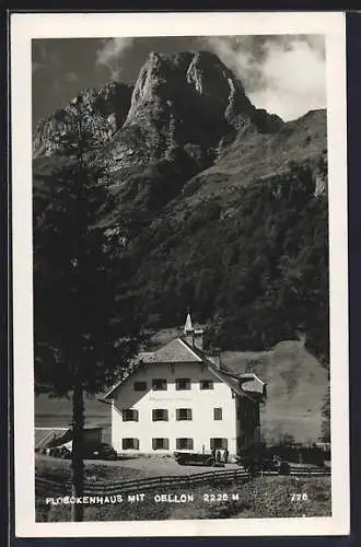 AK Ploecknerhaus /Mauthen, Berghütte mit Cellon