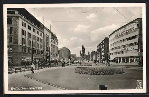 AK Berlin-Charlottenburg, Blick in die Tauentzienstrasse