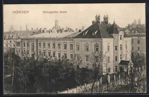 AK München-Bogenhausen, Blick zur Chirurgische Klinik