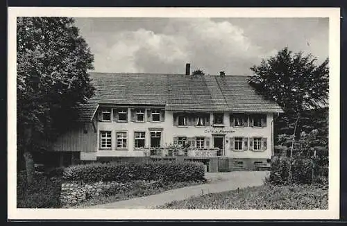 AK Schweigmatt / Schwarzwald, Café & Pension Greiner