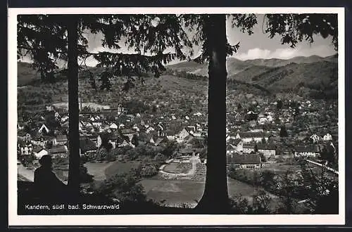 AK Kandern / Schwarzwald, Gesamtansicht