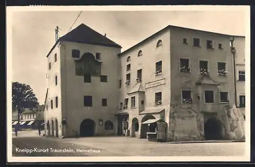 AK Traunstein, Partie am Heimathaus