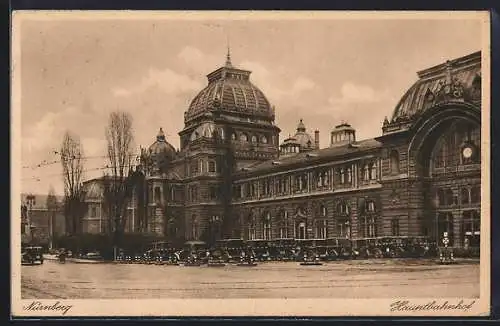 AK Nürnberg, Partie am Hauptbahnhof