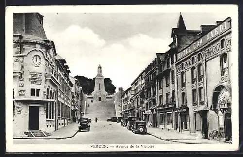 AK Verdun, avenue de la Victoire