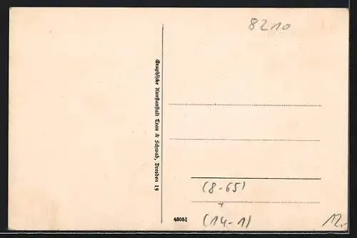 AK Deuben / Freital, Geschwister Schieritz fahren National-Räder, Fabrikat der Hainsberger Metallwerke G. m. b. H.