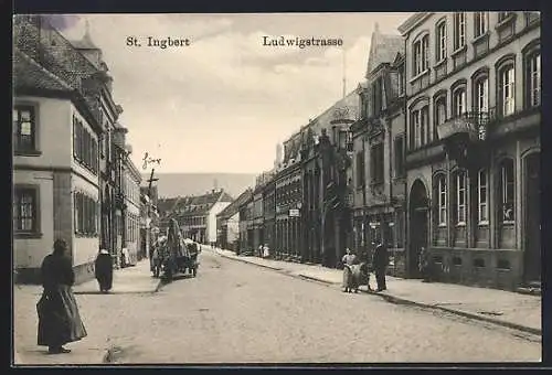 AK St. Ingbert, Blick in die Ludwigstrasse