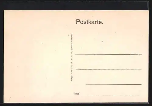 AK Schweinfurt, Luitpold-Strasse im Sonnenschein