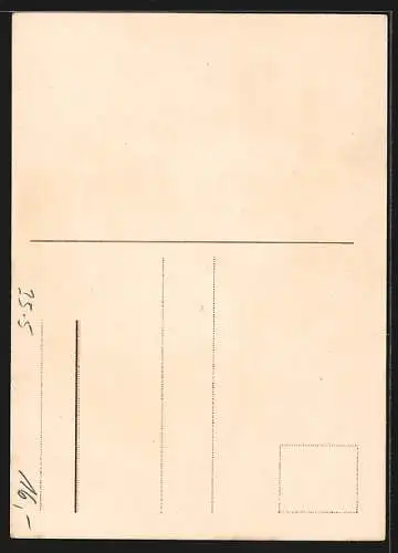 AK Reklame Daimon Taschenlampe No. 9388 und Batterie