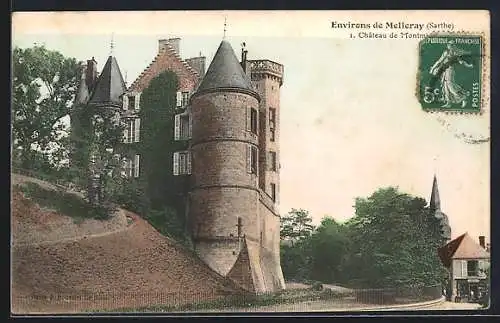 AK Melleray, Château de Montmirail et son architecture médiévale