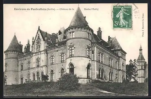 AK Roche-Mailly, Château imposant