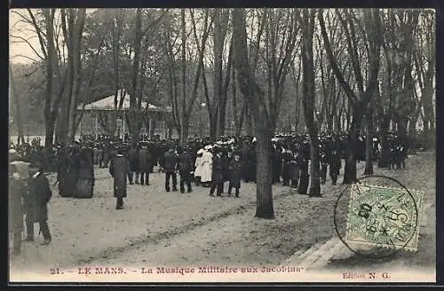 AK Le Mans, La Musique Militaire aux Jacobins