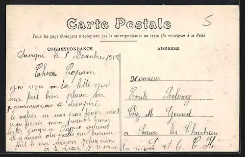 AK Savigné-l`Évêque, Château du Fresnil et son étang