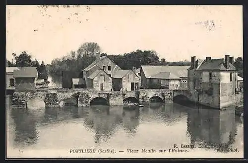 AK Pontlieue, Vieux Moulin sur l`Huisne