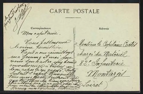 AK Sablé, Vue générale, prise du Jardin de la Ville