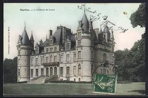 AK Sarthe, Château du Lude majestueux avec jardins alentours