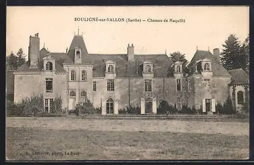 AK Souligné-sur-Vallon, Château de Maquillé