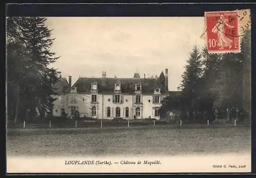 AK Louplande, Château de Maquillé