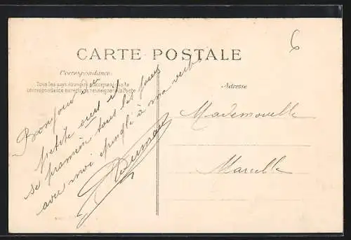 AK Saint-Calais, Ruines du Château