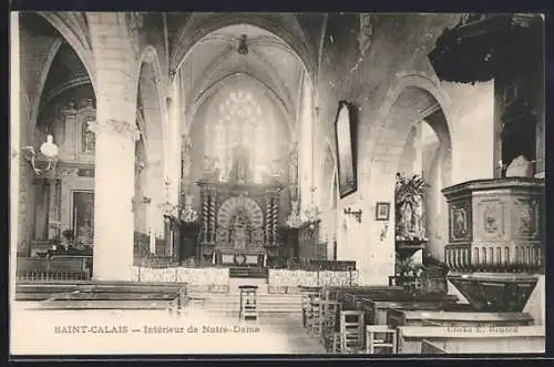 AK Saint-Calais, Intérieur de Notre-Dame