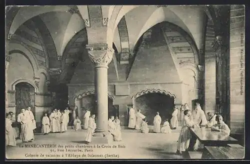 AK Solesmes, La Manécanterie des petits chanteurs à l`Abbaye