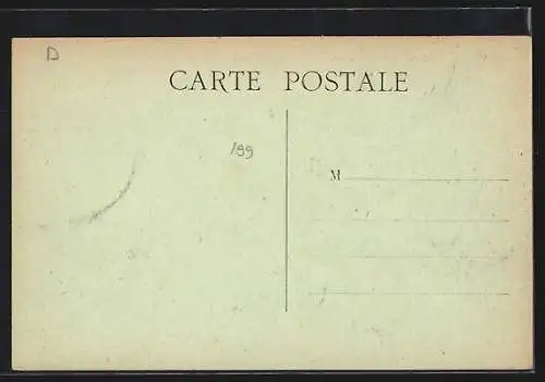 AK Pontvallain, Route de Mansigné et vue partielle