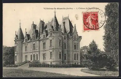 AK Villaines-la-Gosnais, Château de Baranteignac