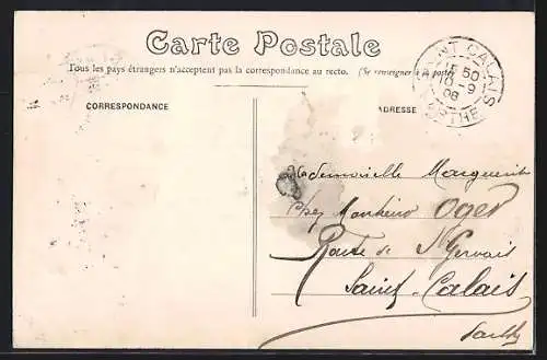 AK La Flèche, Sous-Préfecture et Château de Noyé en médaillon